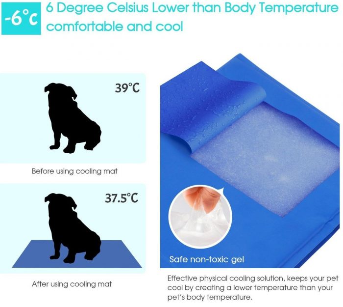 Cama Fria Para Perros Mora Pets Manta Refrescante Para Perro Y